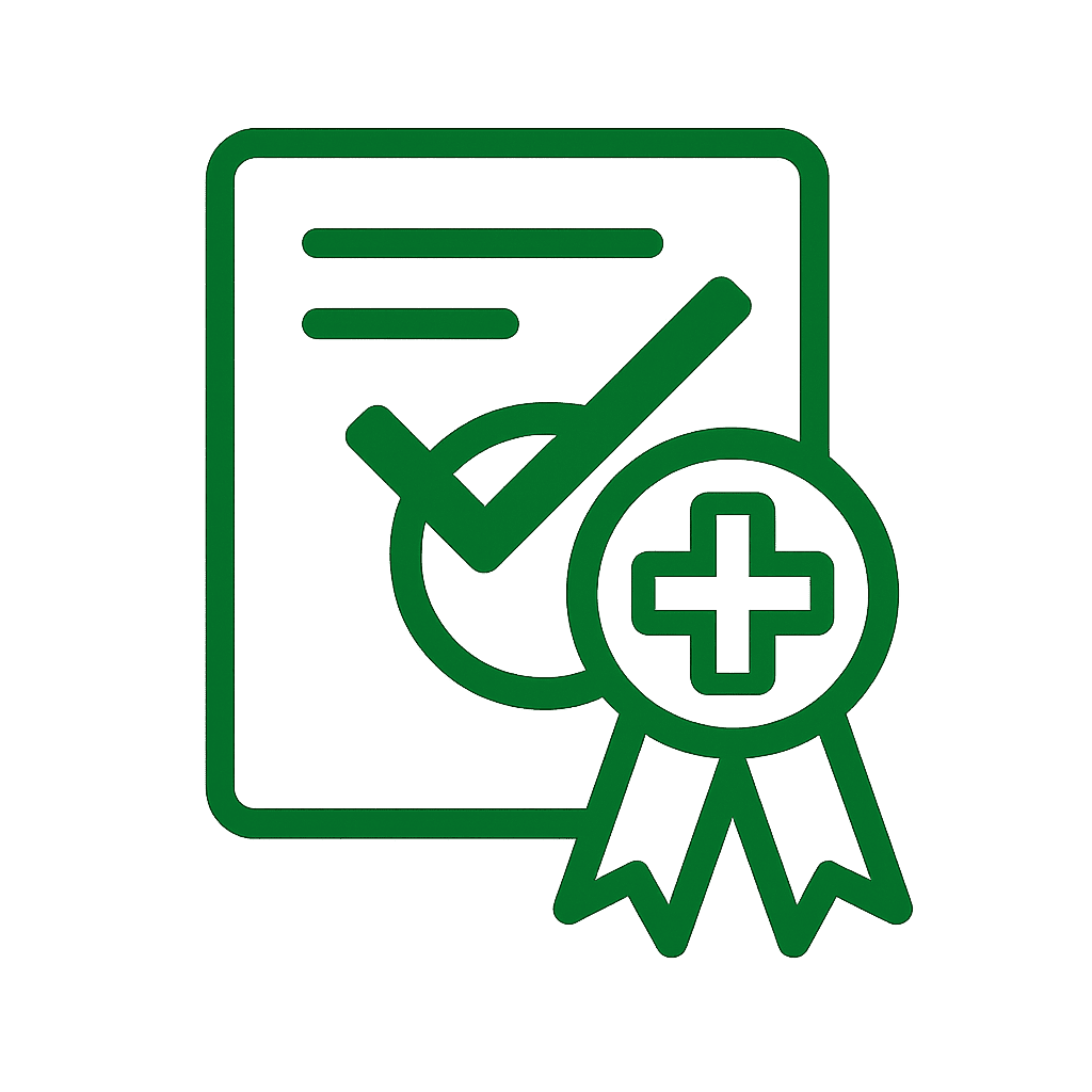 Certifié par le SPF Santé publique